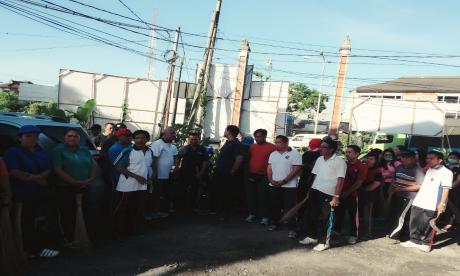 Kerja Bakti Bapak Angkat
