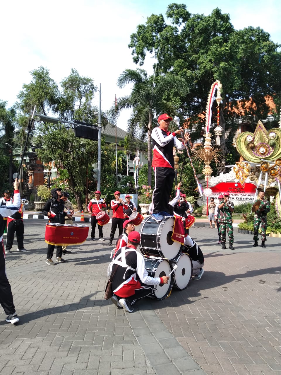 Gladi Korsik Pemkot Denpasar Melepas Matahari 2019 & Menyongsong Matahari 2020