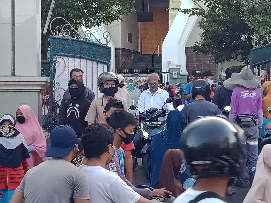 Kesbangpol Sasar di Desa Tegal Harum dan Kawasan Perumahan Monang - Maning